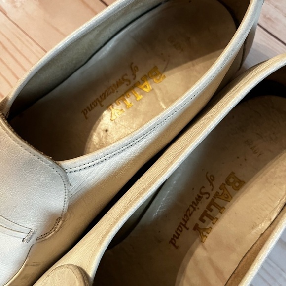 Vintage Ballys of Switzerland Bone Leather Loafers Size US 8.5E Men main image 6